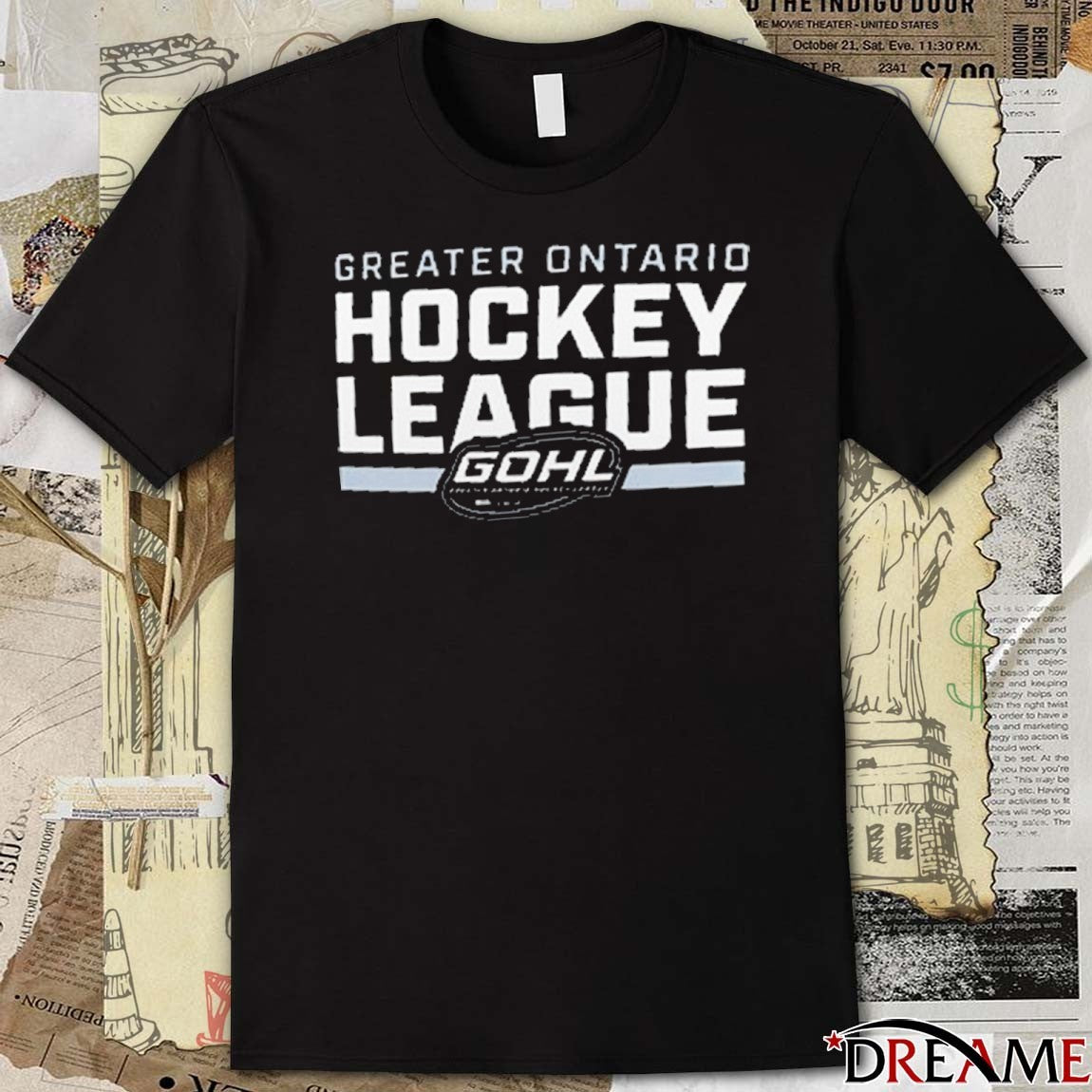 Greater Ontario Hockey League GOHL 2025 t-shirt
