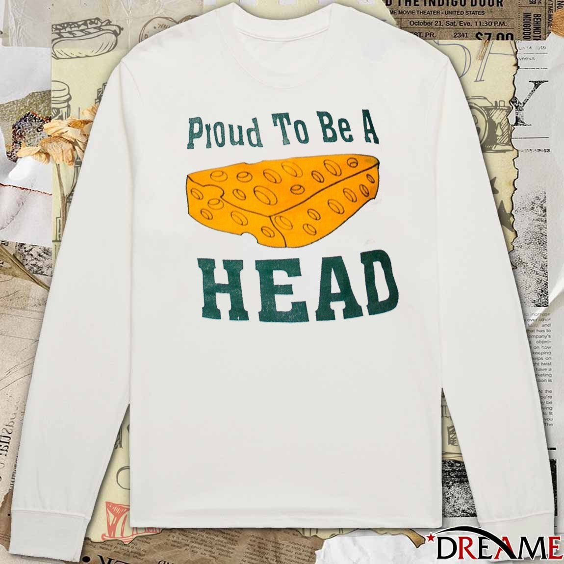 Green Bay Packers Proud To Be A Head Cheeseheads 2025 t-shirt