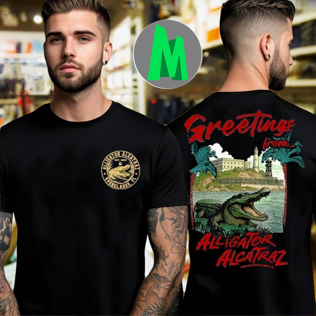 Greeting From Alligator Alcatraz Everglades Shirt