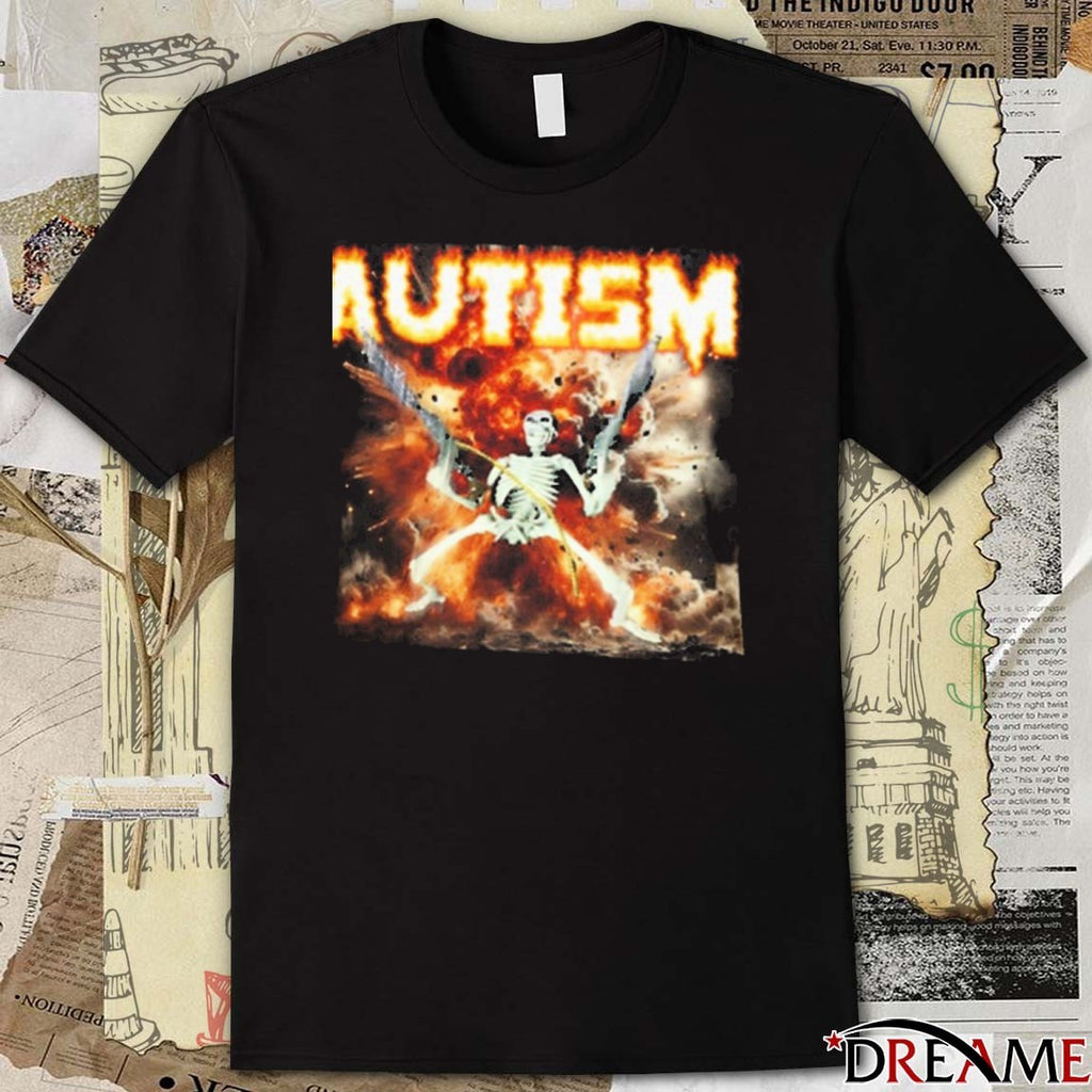 Greta Thunberg Autism Edgy Skeleton Meme Oddly Specific 2025 t-shirt