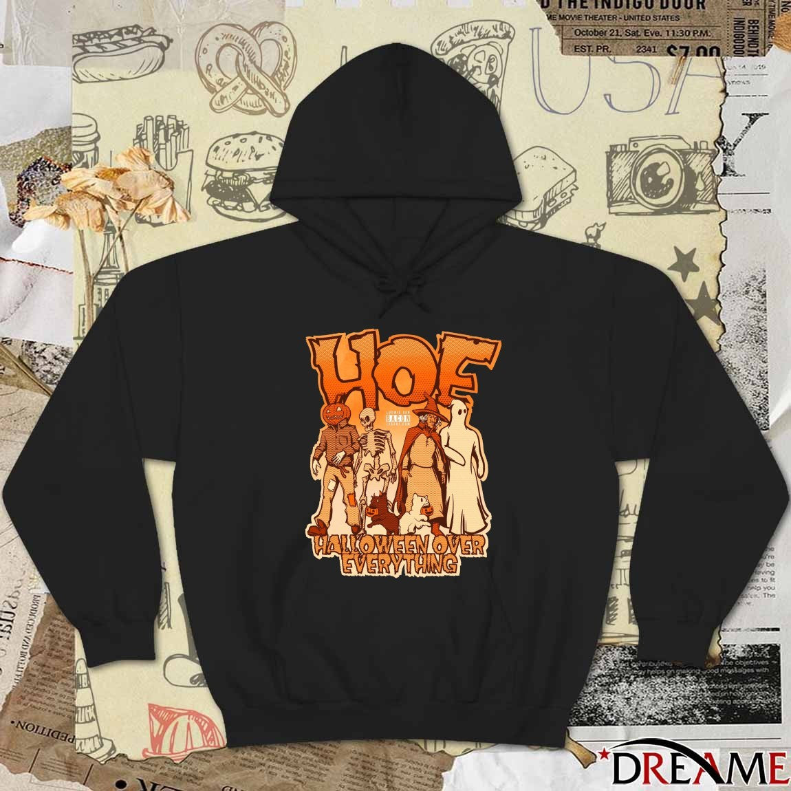 HOE Halloween Over Everything Ludwig Van Bacon Halloween 2025 t-shirt