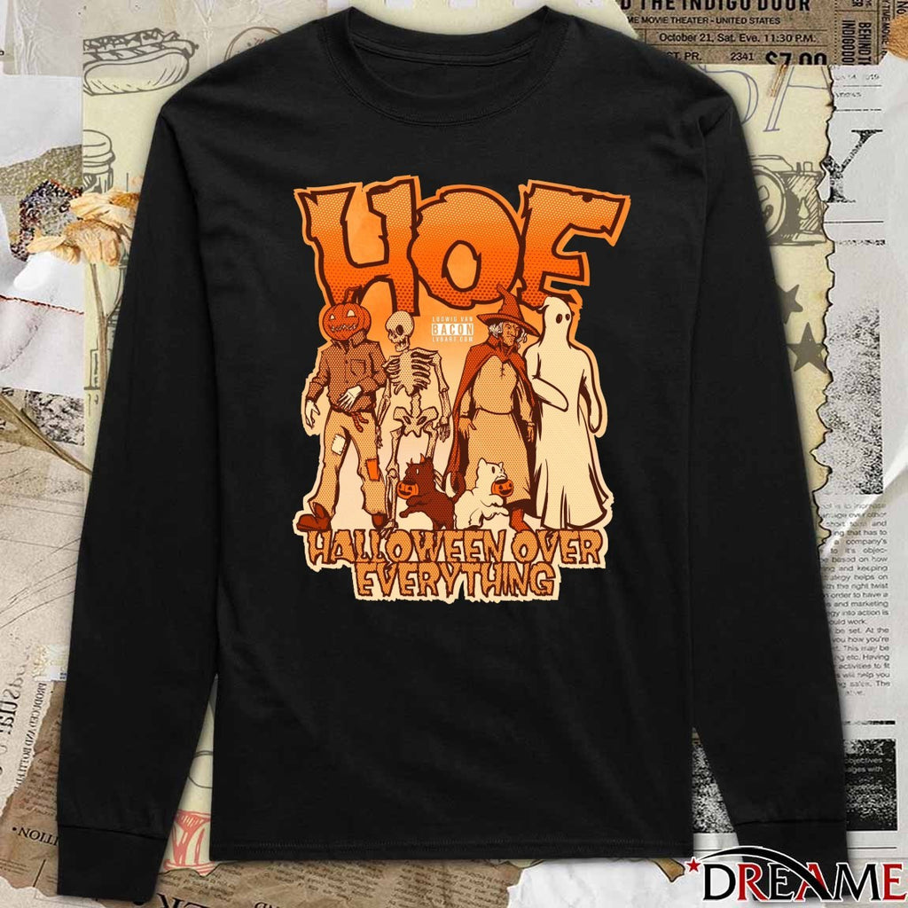 HOE Halloween Over Everything Ludwig Van Bacon Halloween 2025 t-shirt