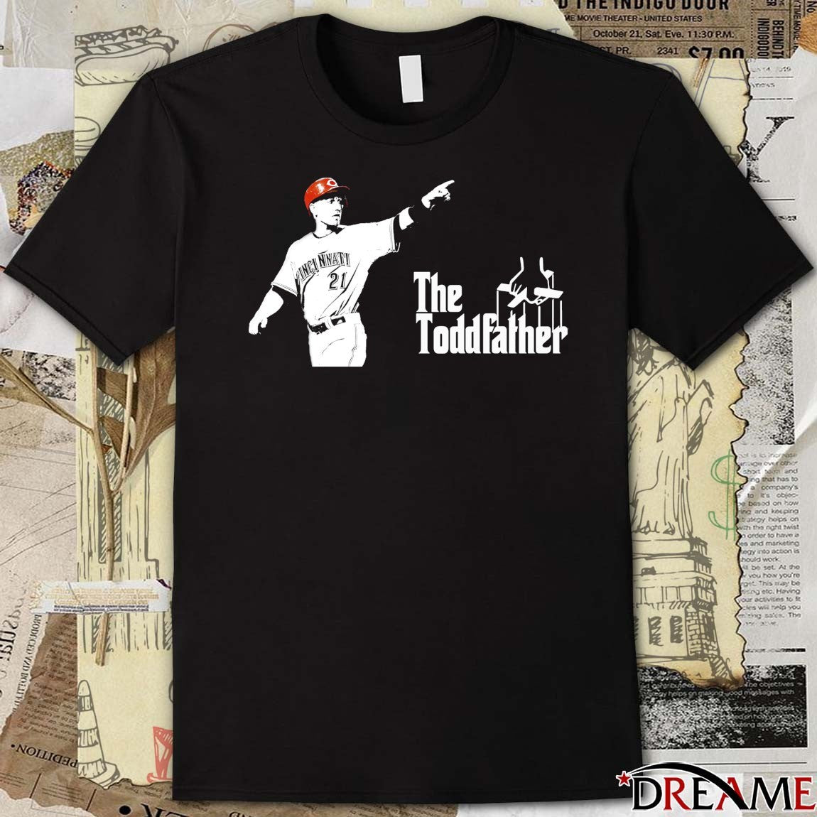 Happy Birthday To The Toddfather A Legend In Cincinnati 2026 t-shirt