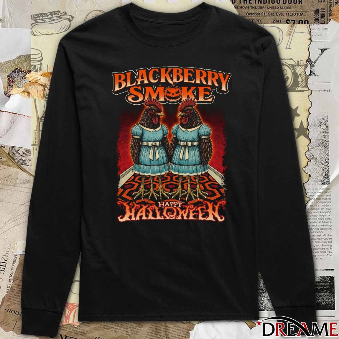 Happy Halloween Trick Or Treat Blackberry Smoke 2025 Graphic t-shirt