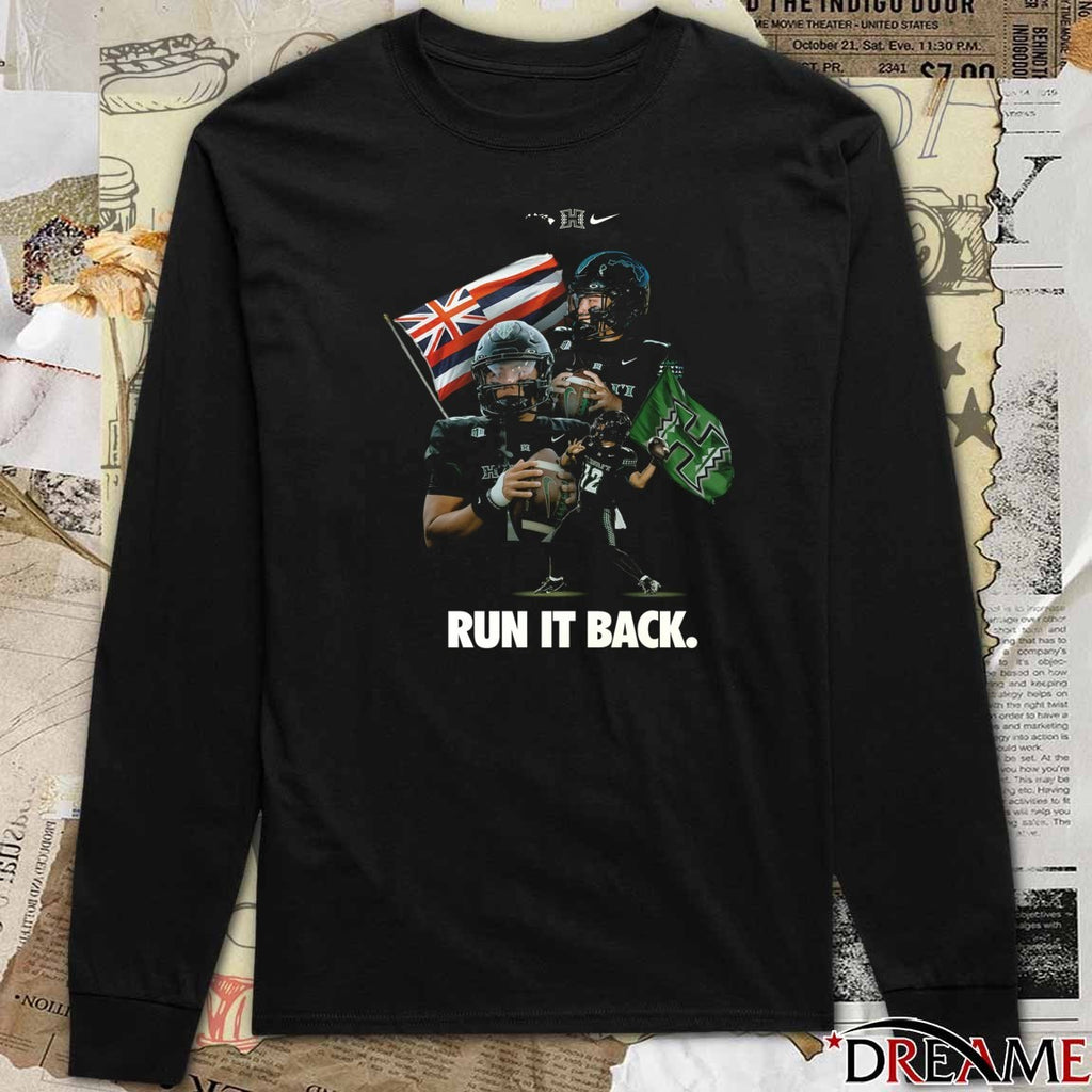 Hawaii Rainbow Warriors Rain It Back Players 2025 t-shirt