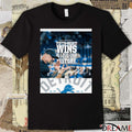 Head Coach Dan Campbell Lions Fifth-most Wins As Head Coach In Franchise History Signature Poster t-shirt