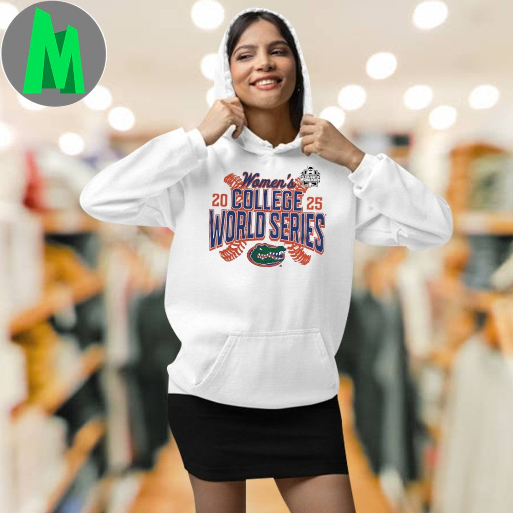 Heather Gray Florida Gators 2025 NCAA Softball Women’s College World Series T-Shirt
