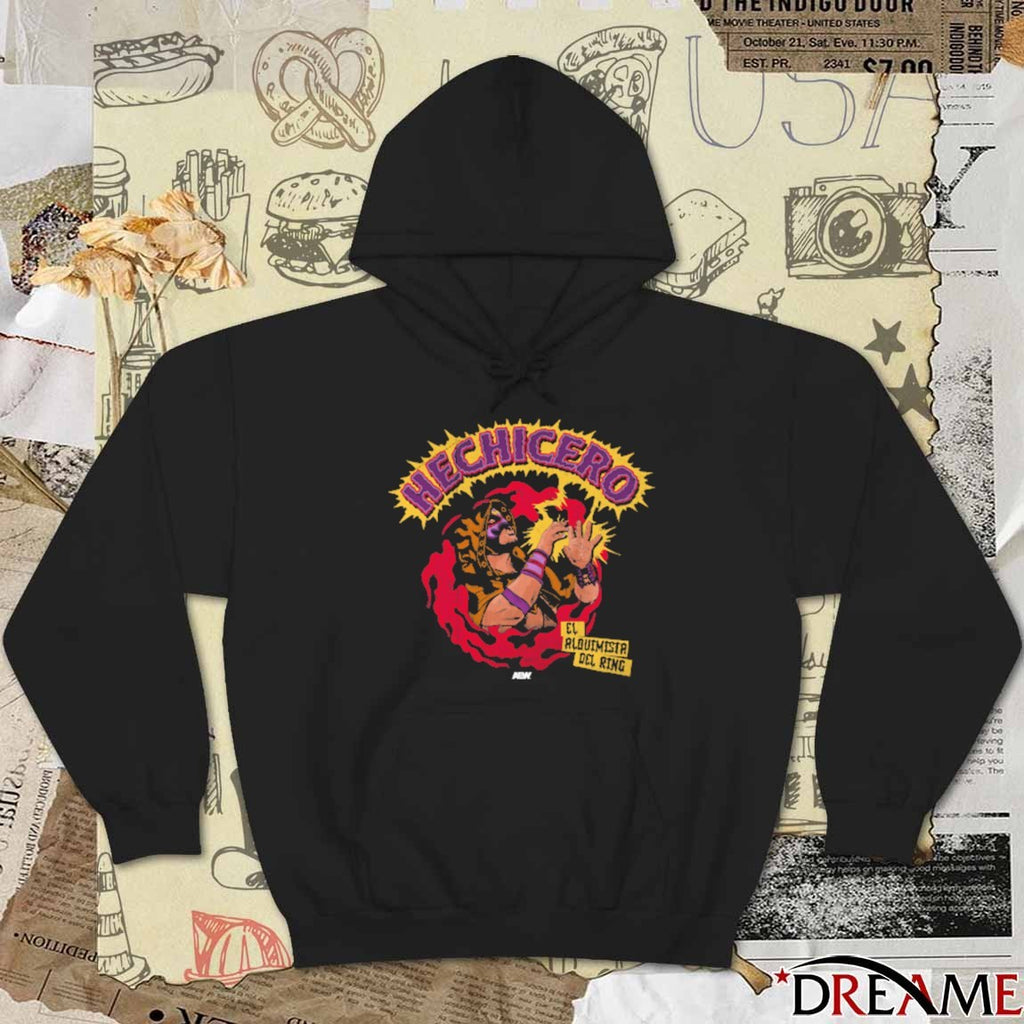 Hechicero – Wizard El Alquimista Del Ring AEW 2026 t-shirt