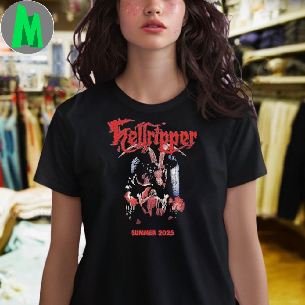 Hellripper Summer Tour 2025 Mystic Festival Metal Band Concert Fan T-Shirt