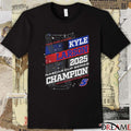 Hendrick Motorsports Team Collection Kyle Larson Two-Time Champ 2025 NASCAR Cup Series Champion t-shirt