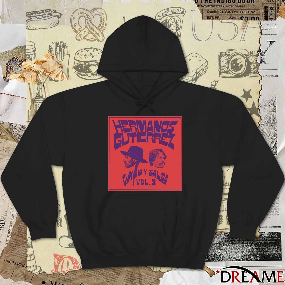 Hermanos Gutiérrez Cumbia Y Salsa Vol. 2 Poster t-shirt