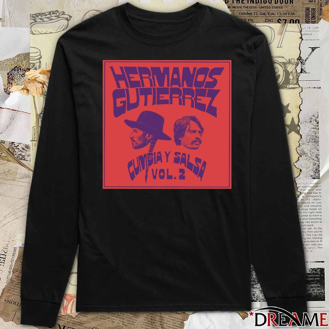 Hermanos Gutiérrez Cumbia Y Salsa Vol. 2 Poster t-shirt
