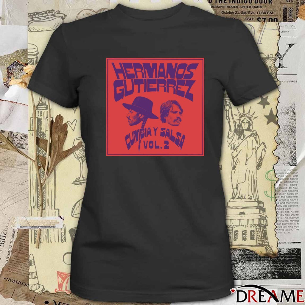 Hermanos Gutiérrez Cumbia Y Salsa Vol. 2 Poster t-shirt