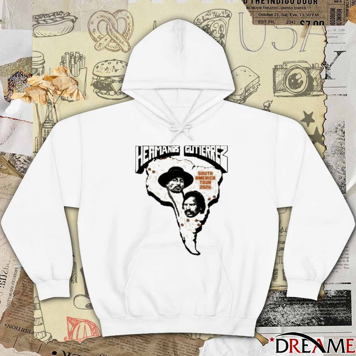 Hermanos Gutierrez South America Tour 2026 t-shirt