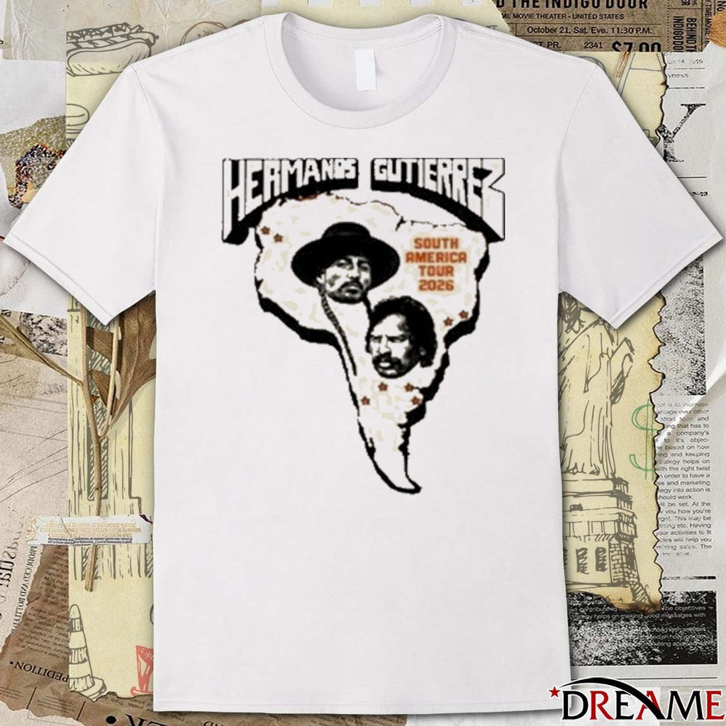 Hermanos Gutierrez South America Tour 2026 t-shirt