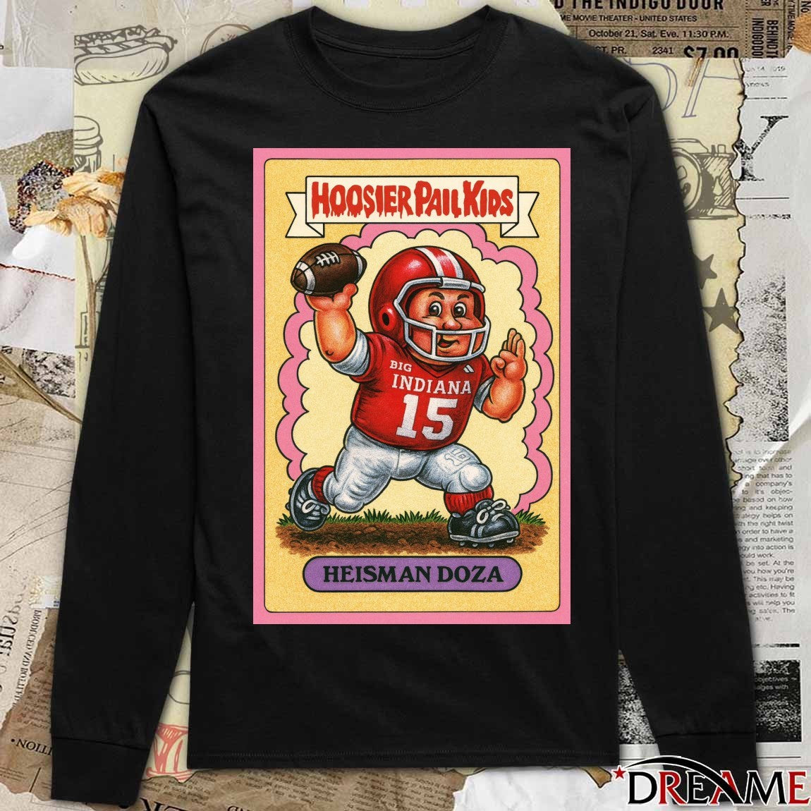 Hoosier Pail Kids Heisman Doza Heisman Doza 2025 t-shirt
