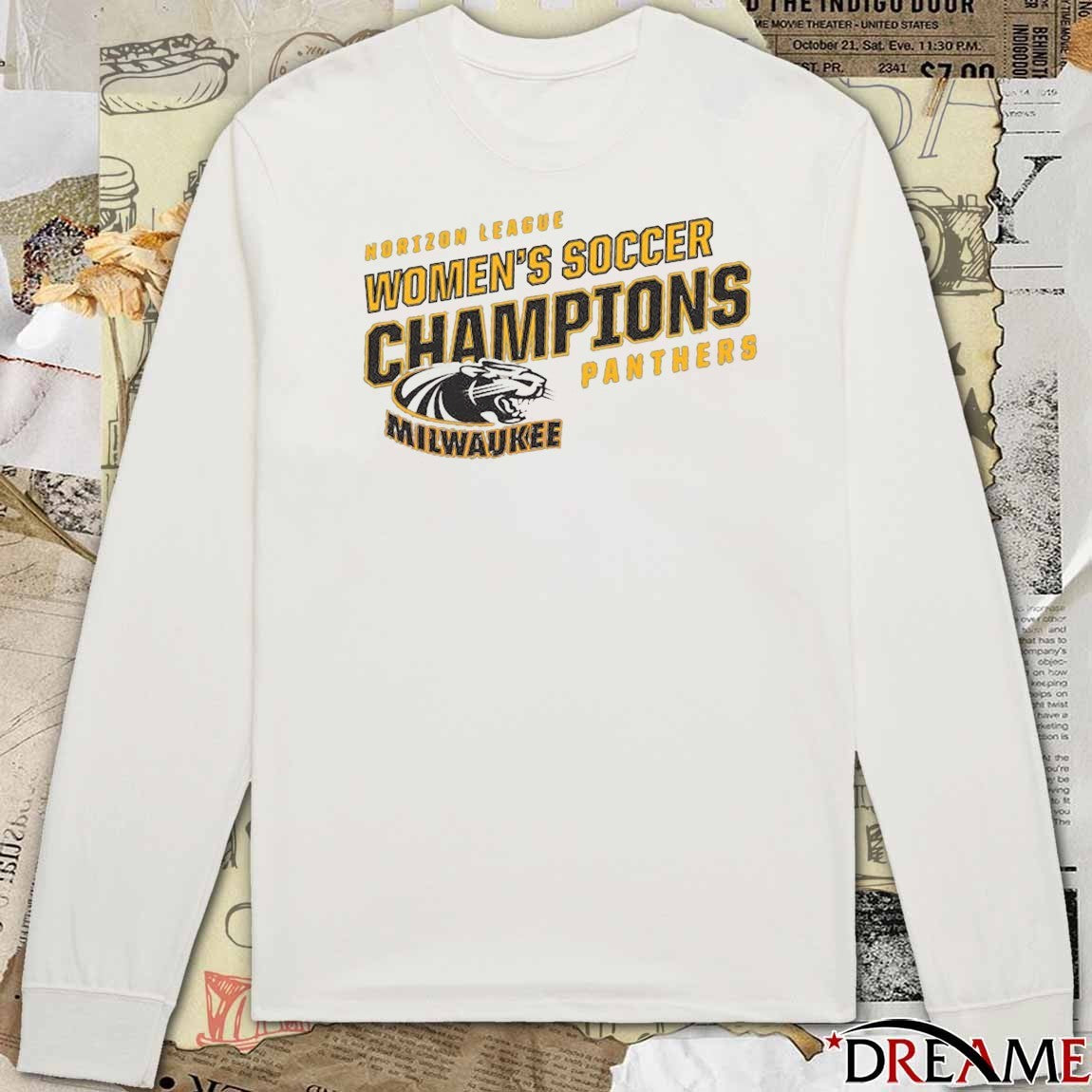Horizon League Women’s Soccer Champions Panthers Milwaukee Women’s Soccer t-shirt