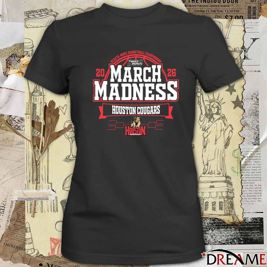 Houston Cougars 2026 NCAA DI Men’s Basketball Championship March Madness t-shirt