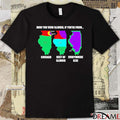 How You View Illinois, If You’re From Chicago Rest Of Everywhere Else Illinois t-shirt