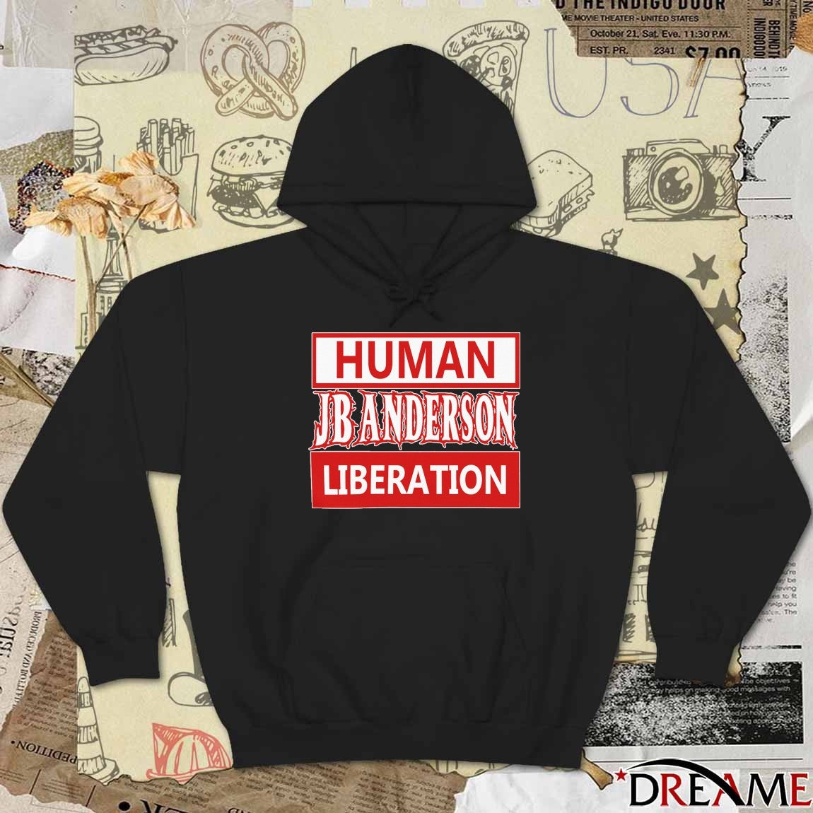 Human JBanderson Liberation Never Stop Fighting t-shirt