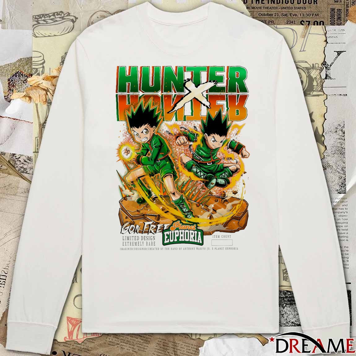Hunter X Hunter Gon Free Planet Euphoria Art 2026 t-shirt