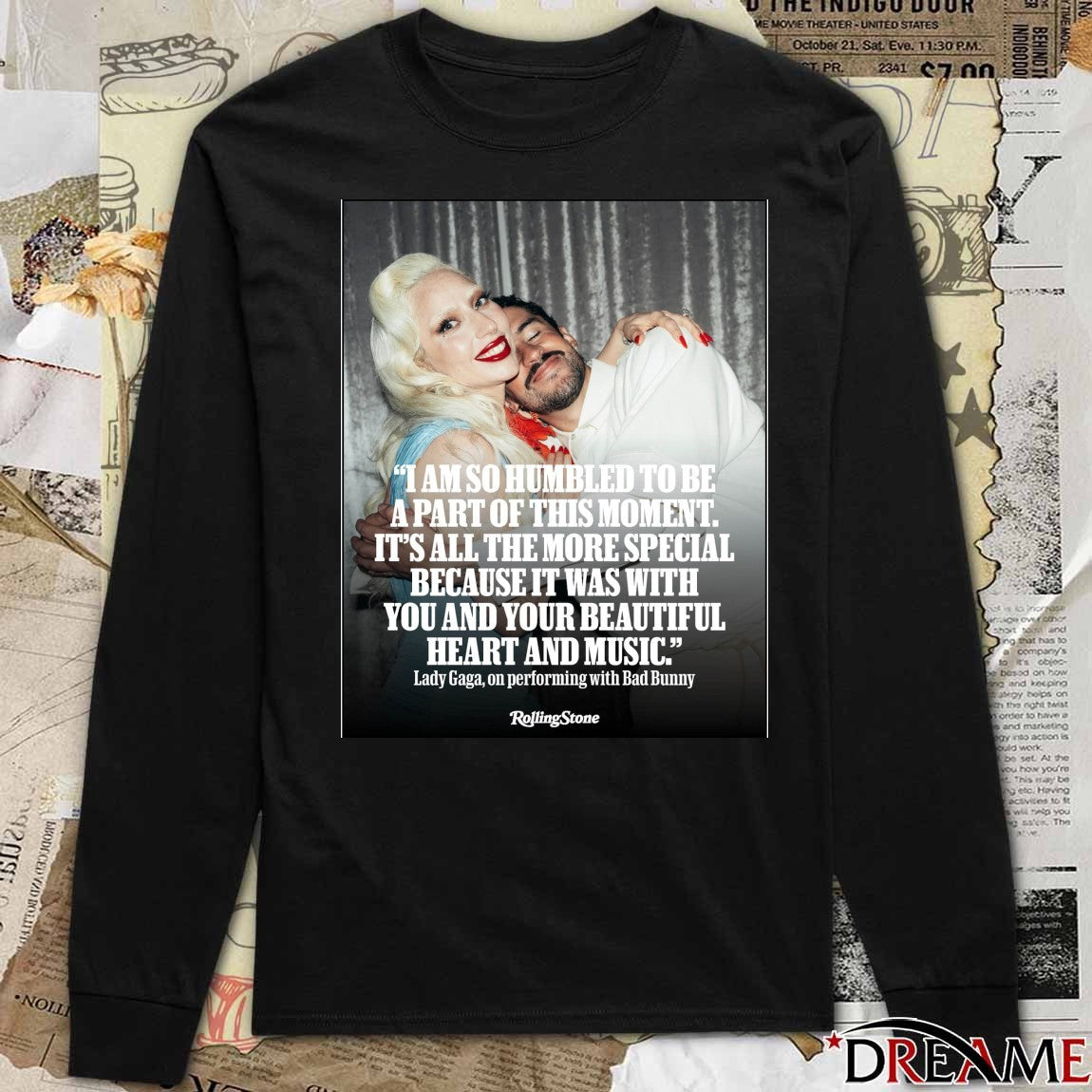 I Am So Humbled To Be A Part Of This Moment It’s All The More Special Because It Was With You And Your Beautiful Heart And Music Poster t-shirt