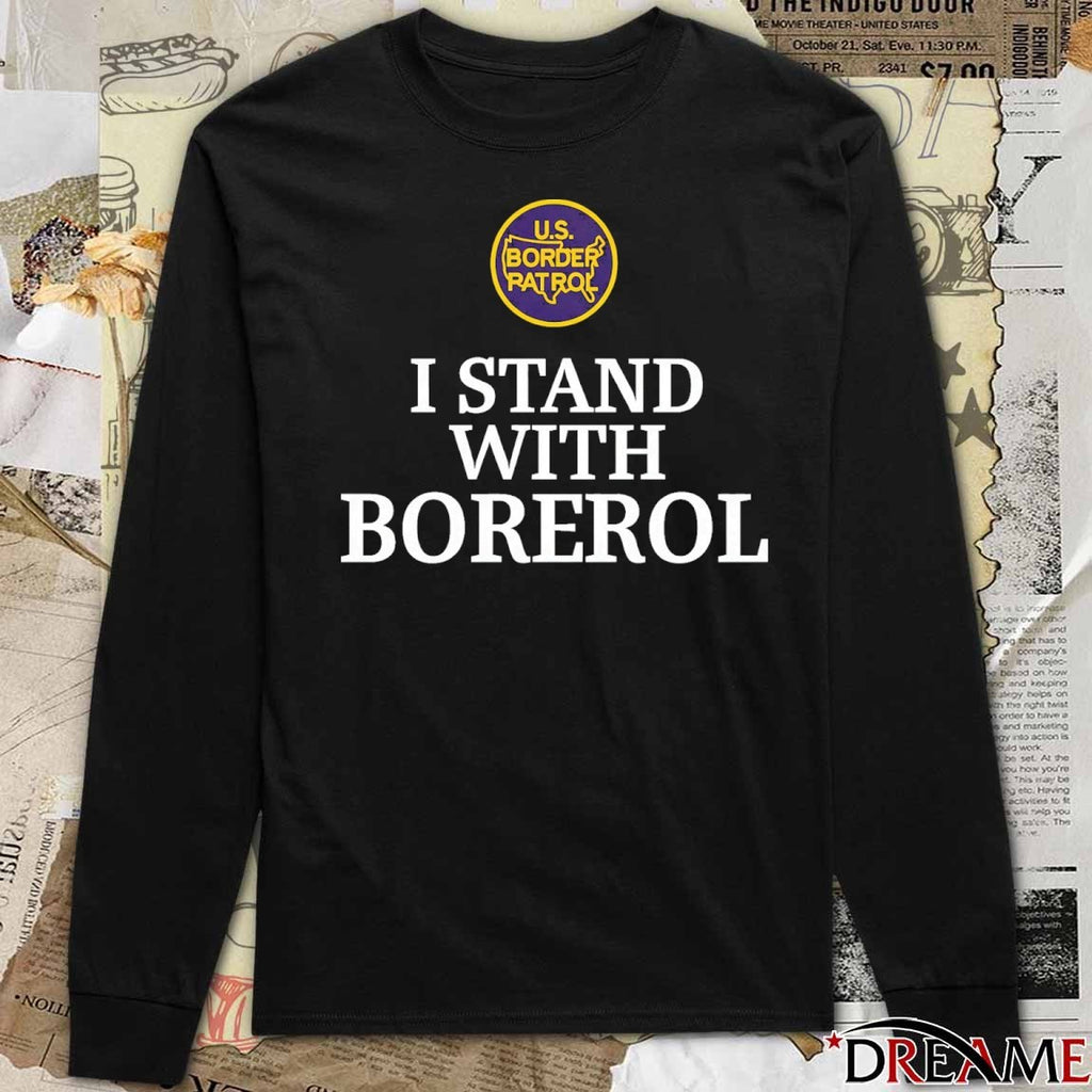I Stand With Border Patrol US Border Patrol t-shirt