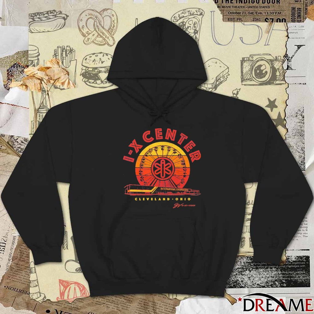 I-X International Exposition Center Ferris Wheel Cleveland Ohio t-shirt