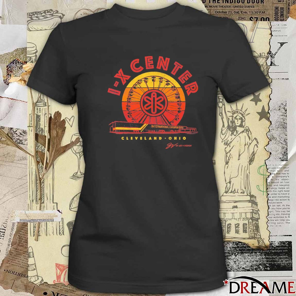 I-X International Exposition Center Ferris Wheel Cleveland Ohio t-shirt