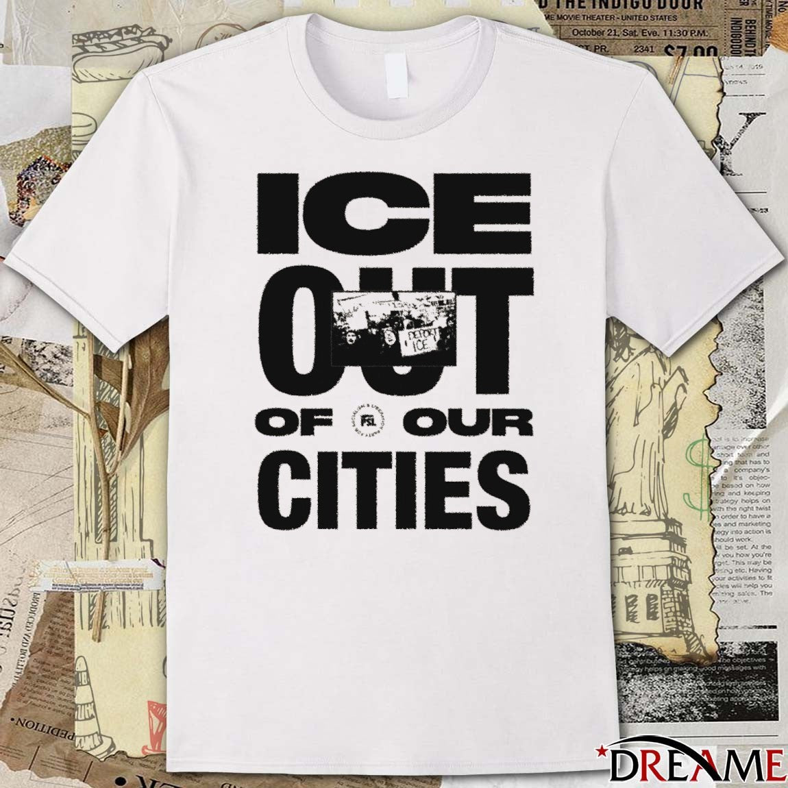 ICE Out Of Our Cities 2026 t-shirt