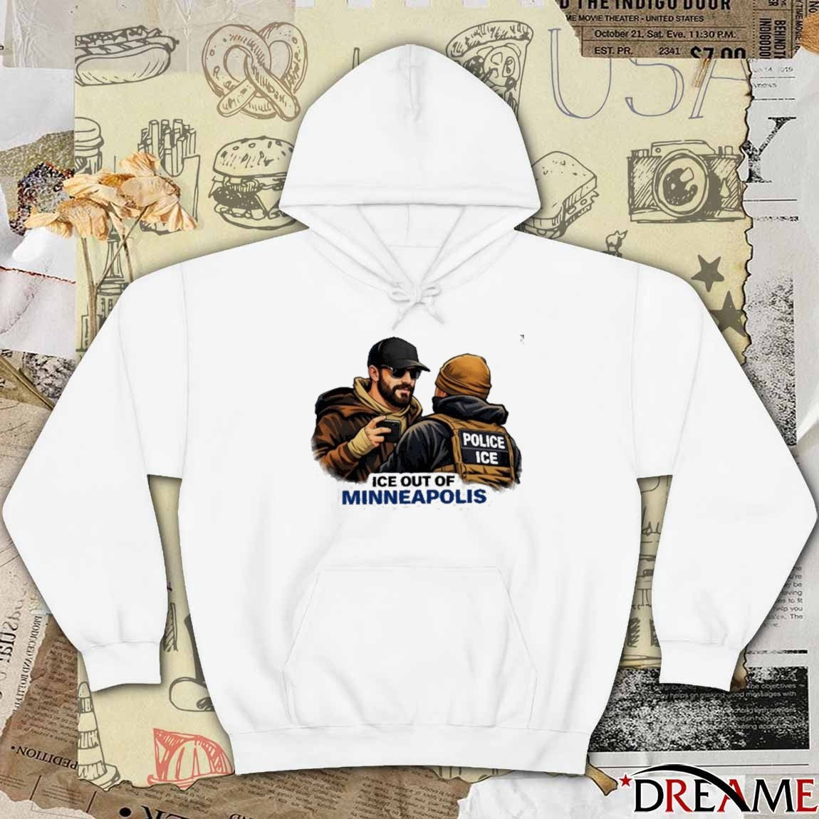 Ice Out Of Minneapolis Justice For Alex Pretti 2026 t-shirt