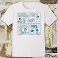 If I’m Going To Be Your Caddy Sir I Thought I Should Learn Some Golf Expressions Peanuts x LPGA FORE t-shirt