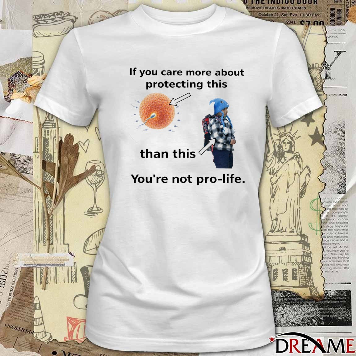If You Care More About Protecting This Than This You’re Not Pro-Life Free Liam Ramos t-shirt