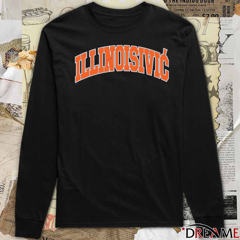Illinoisivic Balkan Ball Illinois Fighting Illini Basketball t-shirt