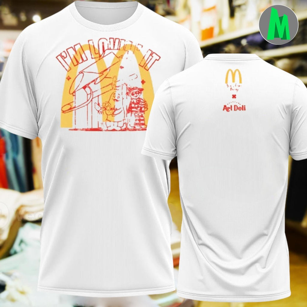 I’m Lovin’ It McDonald’s Cartoon Graphic T-Shirt