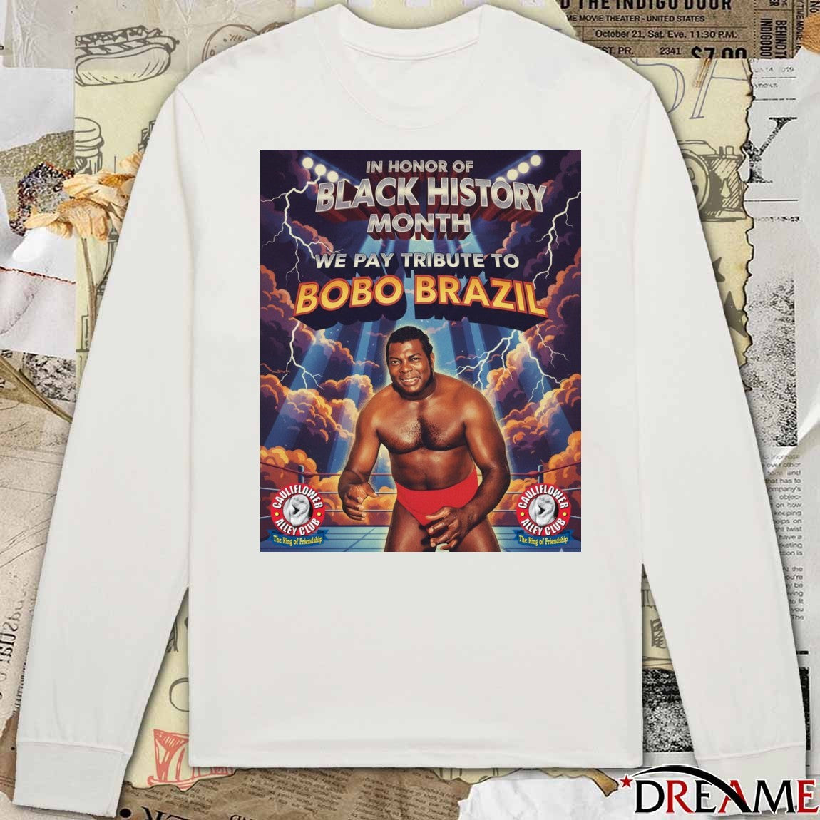 In Honor Of Black History Month We Pay Tribute To Bobo Brazil t-shirt