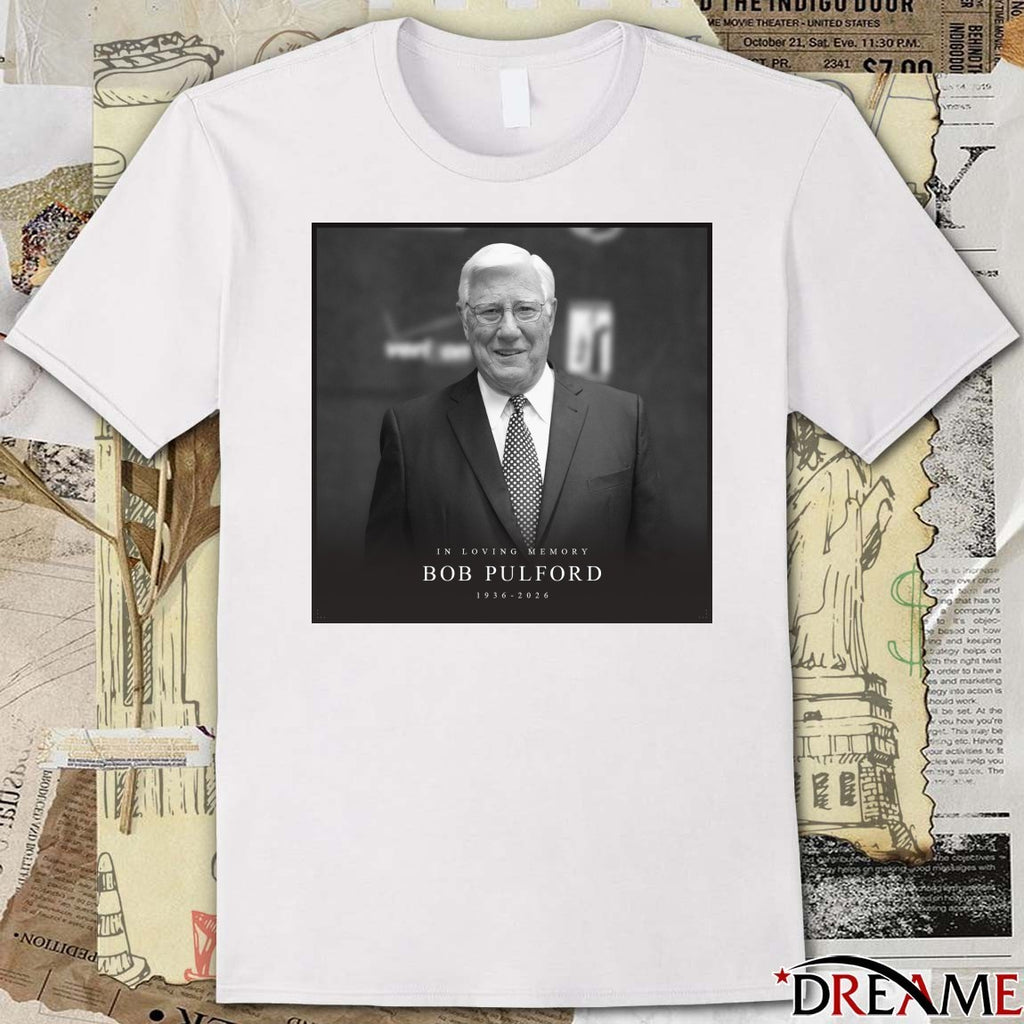 In Loving Memory Bob Pulford 1936 – 2026 NHL Public Relations Poster t-shirt