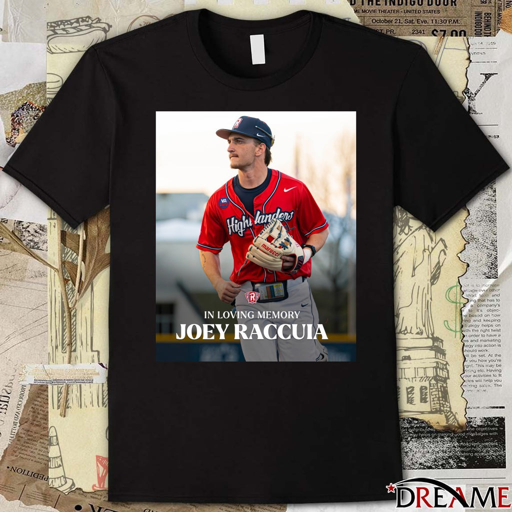 In Loving Memory Joey Raccuia Radford Baseball Poster t-shirt