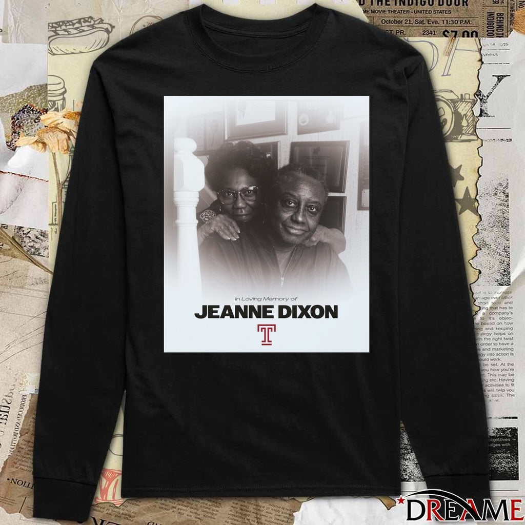In Loving Memory Of Jeanne Dixon Temple Men’s Basketball t-shirt