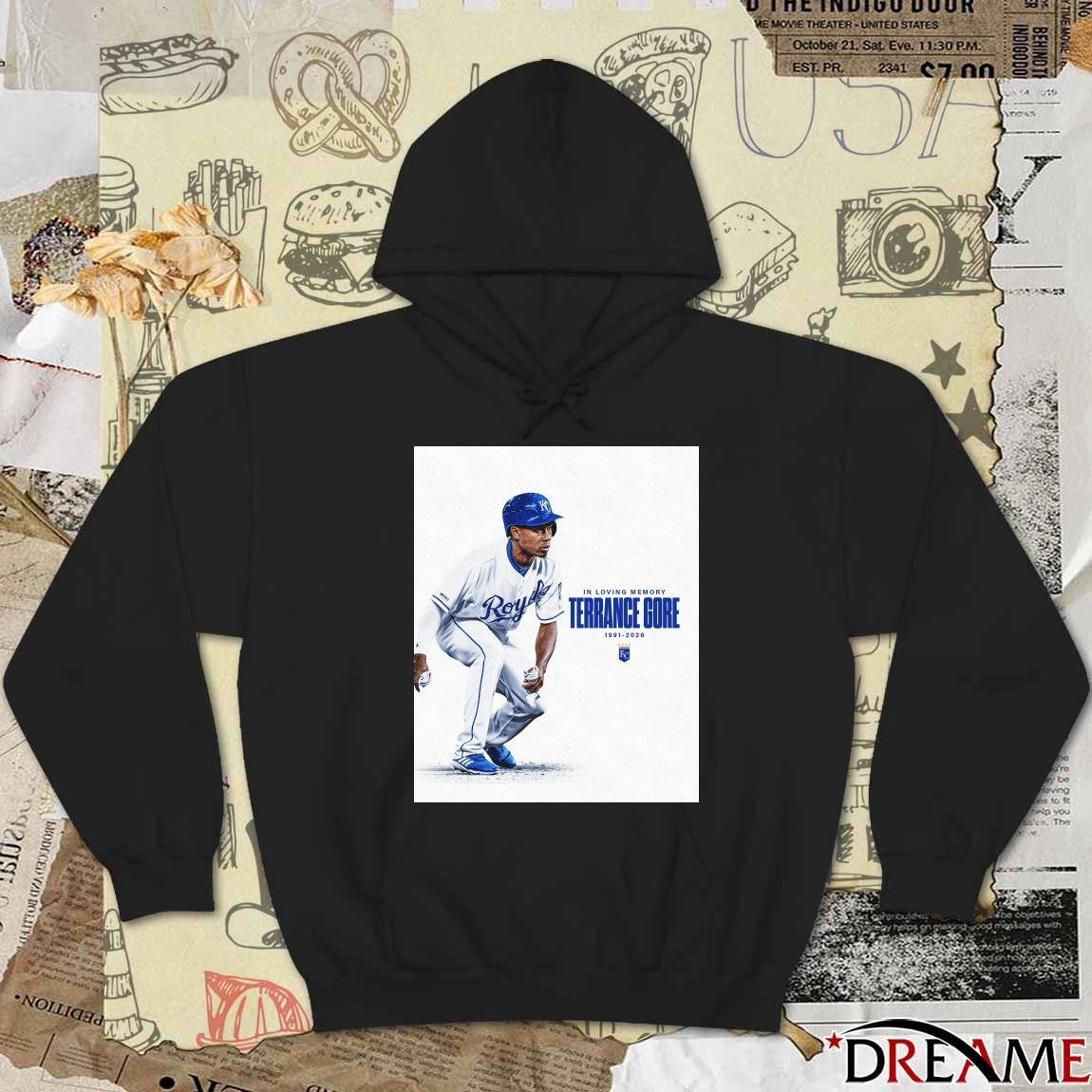 In Loving Memory Terrance Core 1991 – 2026 Kansas City Royals Poster t-shirt
