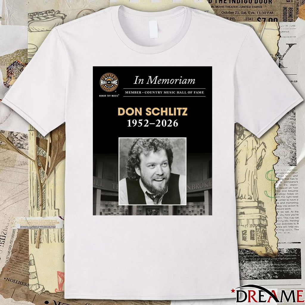 In Memoriam Member Country Music Hall Of Fame Don Schlitz 1952-2026 t-shirt