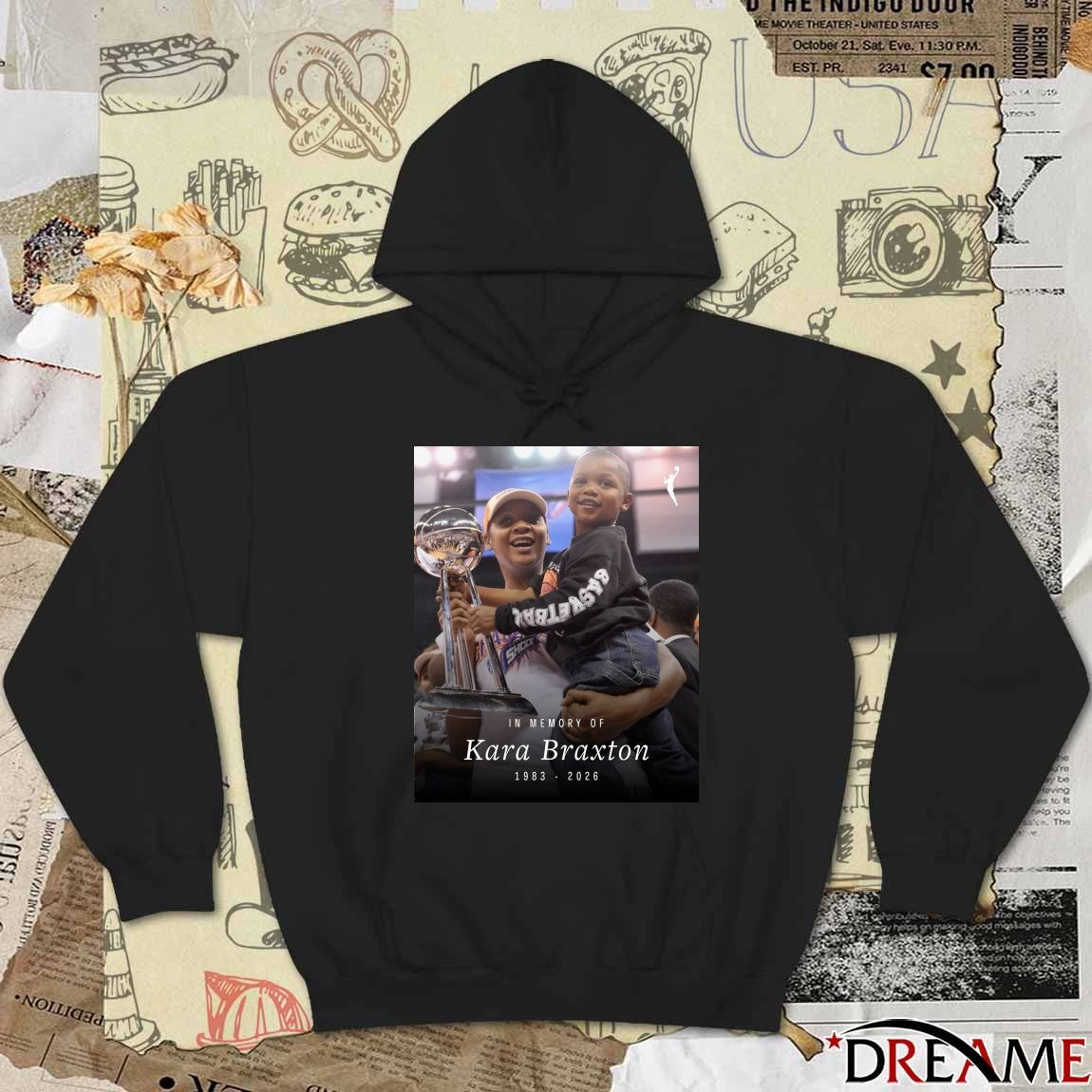 In Memory Of Kara Braxton 1983 – 2026 Poster t-shirt