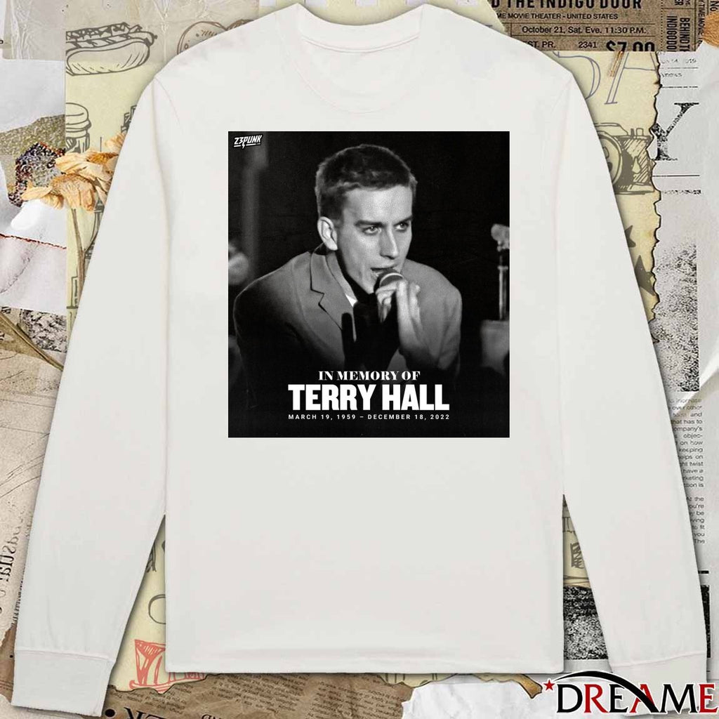 In Memory Of Terry Hall March 19 1959 – December 18 2022 Poster t-shirt