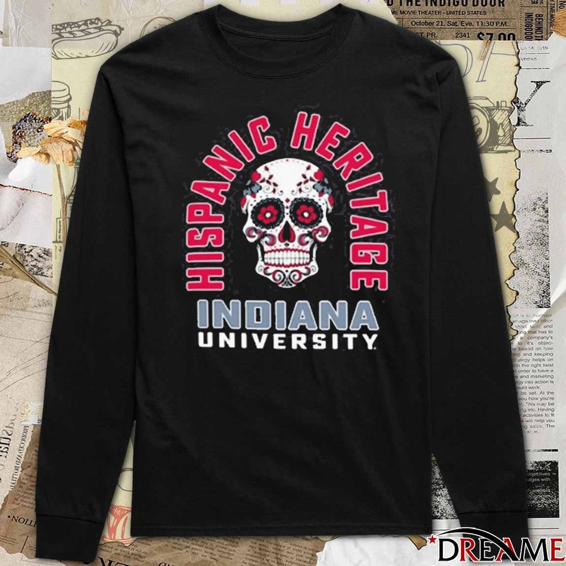 Indiana University Hoosiers Hispanic Heritage t-shirt