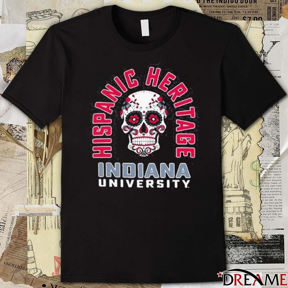 Indiana University Hoosiers Hispanic Heritage t-shirt