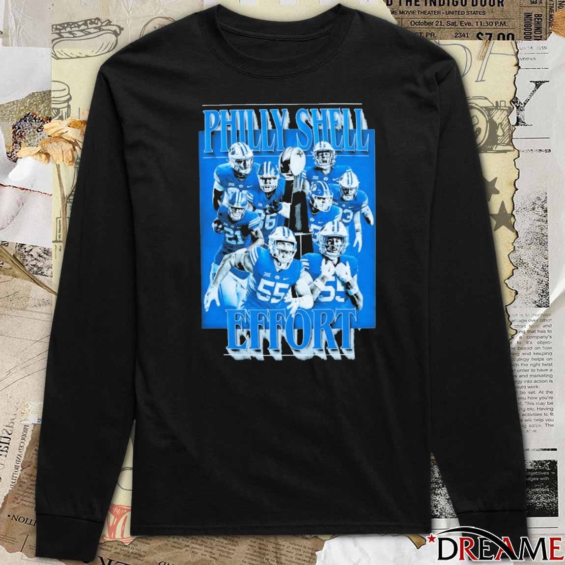 Indianapolis Colts Philly Shell Effort Football t-shirt