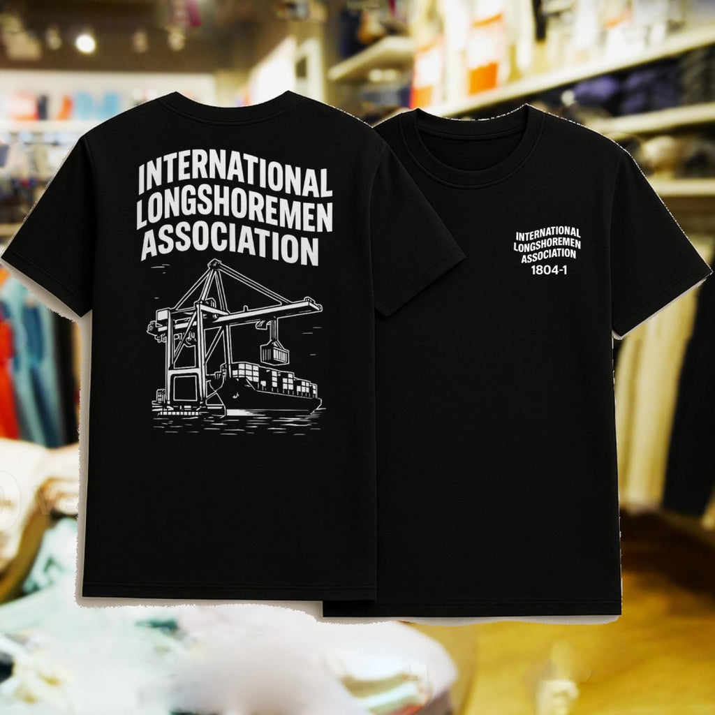 International Longshoremen’s Association (ILA) Port Crane T-Shirt