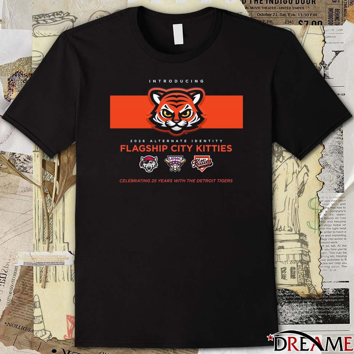 Introducing 2026 Alternate Identity Flagship City Kitties Celebrating 25 Years With The Detroit Tigers t-shirt