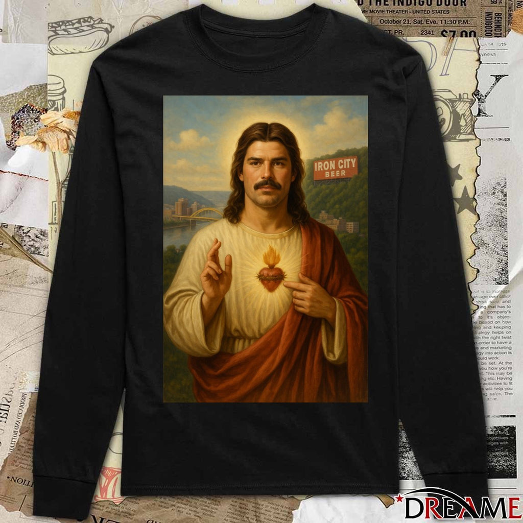 Iron City Beer He Is Risen Jesus Christ Pittsburgh, Pennsylvania t-shirt