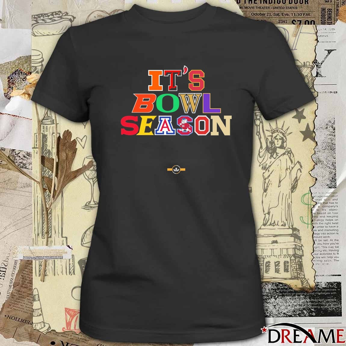 It’s Bowl Season NCAA Division I Football Bowl Subdivision Teams Logos t-shirt